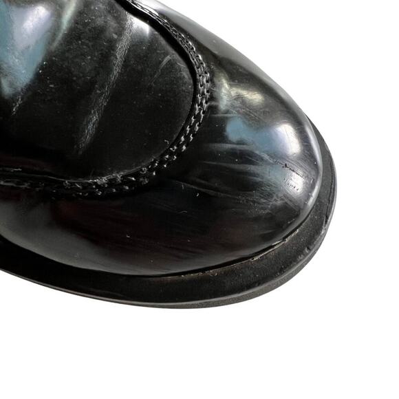 FR x FP Free People Vegan Patent Leather Boots - Picture 8 of 11